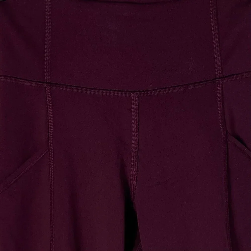 Lululemon Womens Invigorate High Rise Leggings Sz 0 Training Stretch Breathable
